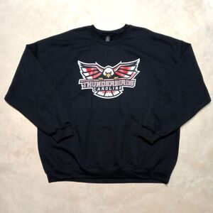 Carolina Thunderbirds Winston-Salem NC Hockey Crewneck Sweatshirt Size 3XL